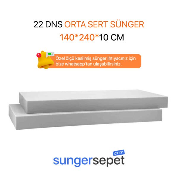22 DNS 140*240*10cm Sünger